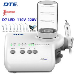 DTE D7 LED Dental Piezo Ultrasonic Scaler 2pc HD-7L Handpiece 110V
