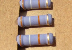 2 pcs 39k ohm 2W Metal Oxide Power Resistors. ROHS