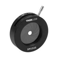 THORLABS SM1D25 Lever-Actuated Iris Diaphragm (Ø1.4 – Ø25.0 mm