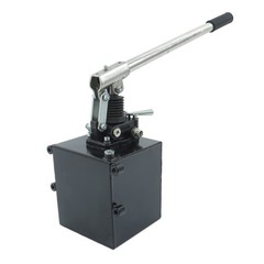Double Acting Hydraulic Pump 2.7CID 5qt Manual With Control Valve