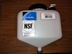 2.5 Gallon Cone Bottom Specialty Tank SPBM2.5SWLS SP002.5 Ace Roto-Mold NEW