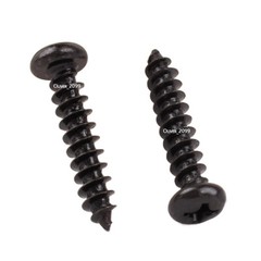 M3 Black Steel Phillips Round Pan Head Self Tapping Screw Sheet Metal Wood Screw