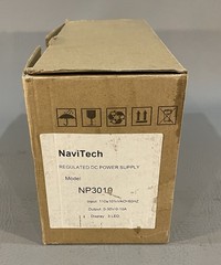 NaviTech NP3010 Power Supply Variable Input AC 110V 60Hz Output DC 0-30V 0-10A