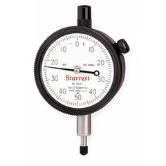 Starrett 25-141J Dial Indicator, 0 To 0.250 In, 0-50-0