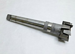 F&D Taper Shank T-Slot Cutter HSS 2-21/32" Diam x 10-3/8" OAL 12T