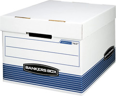 20 Pack Medium-Duty File Storage Boxes with Lift-Off Lid, Letter/Legal Size