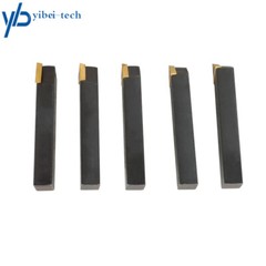 5 Pieces 1/2 “lathe indexable carbide insert Bits+turning tool bit holder kit