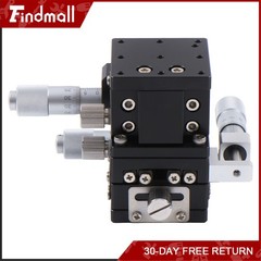 Findmall 40mmx40mm XYZ Linear Stage Manual Precision Positioning Sliding Table