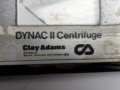 Becton Dickinson Clay Adams Dynac II Centrifuge W/ Rotors 120v – TESTED WORKING