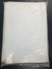 8 X 12 Clear Poly Bags 4 mil Flat Open Top Industrial Plastic LDPE 100pcs