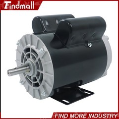 Findmall Electric Motor 3HP SPL 3450RPM 56 Frame 1Phase 115-230Volt
