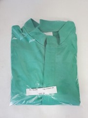 NSG Proban FR Flame Resistant Green Denim Welding Shirt Jacket LARGE-3XL (HR)