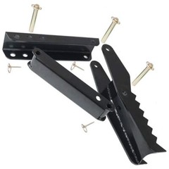 24″ Backhoe Thumb Hoe Clamp 1/2″ Steel Plate Assembly Weld On Adjustable Folding