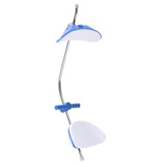 USA Dental Orthodontic Reverse Pull Headgear Facemask Facial Adjustable Blue