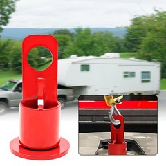 500lb Capacity 5th Wheel Lifting Bracket & Hitch – Durable Red