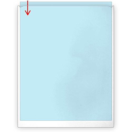StoreSMART 8.5×11 Peel & Stick Letter Pocket Crystal Clear 100-Pack TL10308