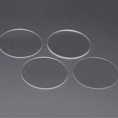 2inch D50mm Sapphire Wafer Substrate Single Crystal Al2O3 Window Thick 0.05-2mm