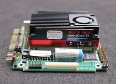 MANZ AUTOMATION DIGITAL-LOGIC SMARTCORE T3 DL PC104 CPU/P3 Tual 650MHz/256MB