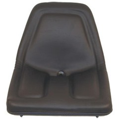 TMS444BL Black Michigan Style Seat w/ Slide Track Fits Multiple Brands & Models