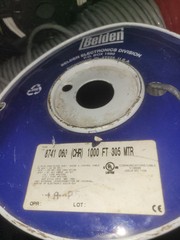 Belden 8741 Cable 2 Pairs #22/Solid TC, PVC/PVC, 100ft Coil Cut