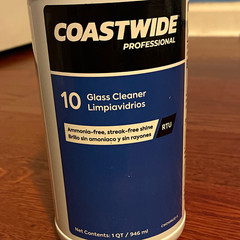 Coastwide Professional 10 Glass Cleaner RTU – 1 qt (946 ml) Ammonia-Free