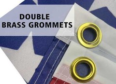 Custom Double Sided 3layer Flag Personalized Flags Banners Polyester Rip-Proof