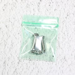 New Flat Green Plastic QuickQlick™ Bag Pouches Different QTY and Sizes