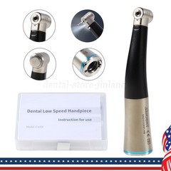 Dental 1:1 Fiber Optic Contra Angle Internal Spray / Diamond Polishing Wheels