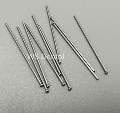 10Pcs Dental Ball Retainer J Clasp Oblique Clasps Bars Ball-Type 0.7/0.8/0.9/1.0
