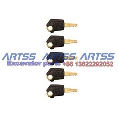 6PCS Ignition Keys 5P8500 5P-8500 For Caterpillar Heavy Equipment Excavator
