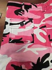 .= Rothco Kid Fatigues Pink Camo Pants Large Size 26″-30″ 2 Cargo Pockets NEW