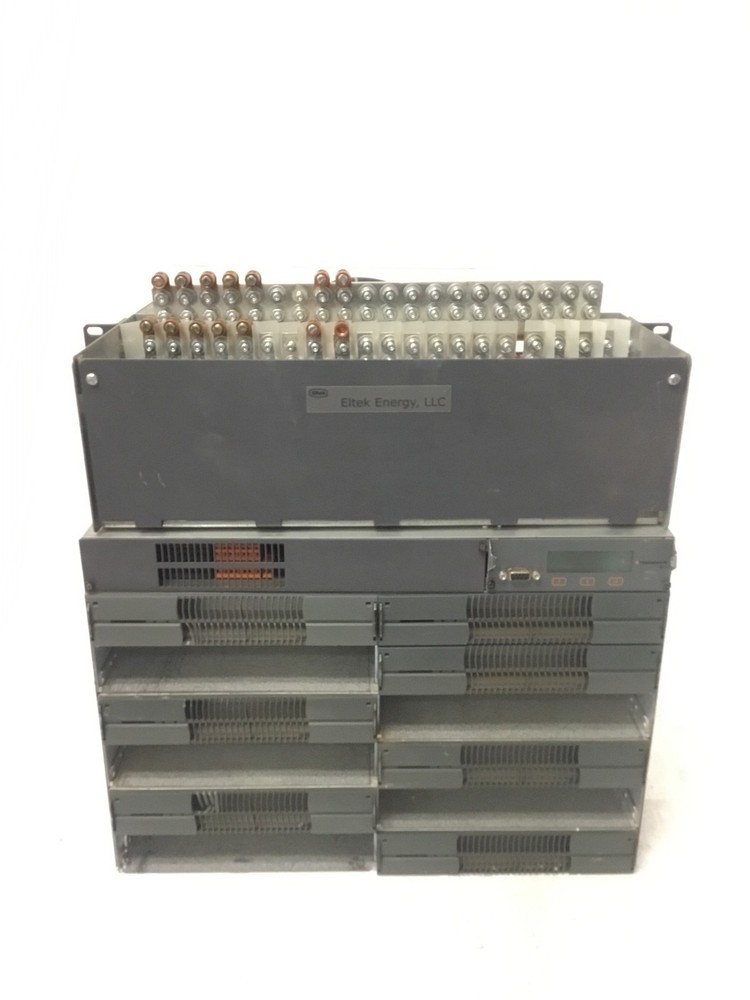 Eltek Energy LLC Flatpack 1500 Power Rack Power System Unit w/Power Module WORKS
