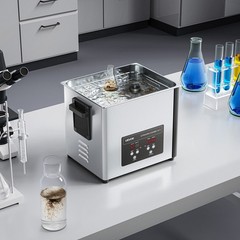 VEVOR 10L Ultrasonic Cleaner Machine with Cleaning Basket & Digital Display 180W
