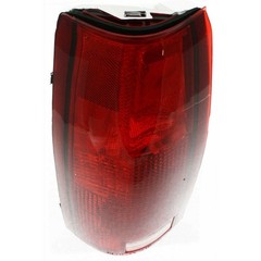 Left Tail Light Clear Red Lens Board C/K 1500 2500 3500 Suburban 5977867