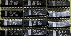 HA1196 Hitachi IC PLL FM Stereo Demodulator Free Shipping