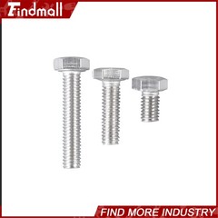 236PCS M6 M8 M10 Heavy Duty Bolts and Nuts Assortment Kit 304 Stainless Steel