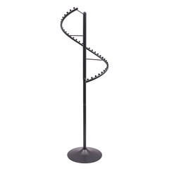 Spiral Rotating Clothes Rack Heavy Duty Garment Rack Bedroom Iron Hanger