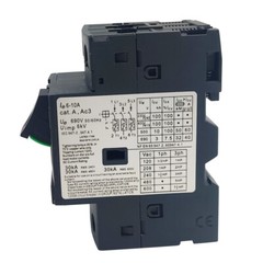 GV2ME14 Motor circuit breaker Deca 6A to10A Manual Motor Starter Button NEW
