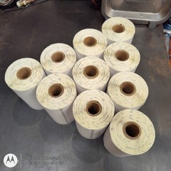 4″ x 6″ White Direct Shipping Thermal Adhesive Labels 115 Per Roll 1″ Core