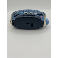 Dymo LetraTag Handheld Label Maker Blue Silver Portable Thermal Printer LT-100T