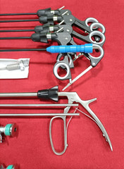 Laparoscopic Bariatric Surgery Set 5mmx450mm SS Reusable Endoscopy Instruments