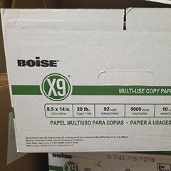 Boise Paper X-9 Multi-Use Copy Paper – 10 Ream (5,000 Sheets) | 8.5″ x 14″
