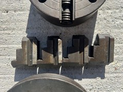 Pratt 4.5” (115 mm) 4-Jaw Lathe Chuck with Pulley and draw bar MADE IN ENGLAND