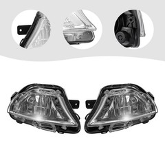Halogen Fog Light Assembly Pair for 2007-2010 LS460 OE 8121150090 8122150090