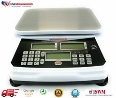 Heavy Duty Army Counting Scale 11″x8″ Pan Precision Balance 66 lb x 0.5g