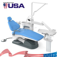 Dental Unit Chair Computer Controlled DC Motor PU Hard Leather / Doctor’s Stool