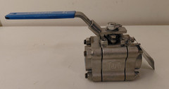 Jamesbury 4BBTG3600XT2 3/4 Inch Ball Valve CF8M, CL800, 7019L Top Grounded