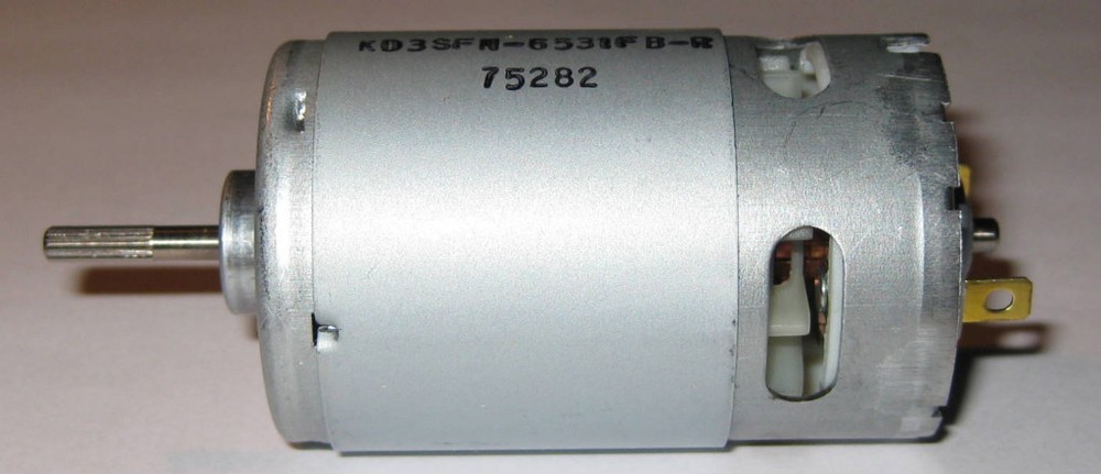 12V DC Motor for Traxxas R/C and Power Wheels – Powerful Fan Cooled High Speed