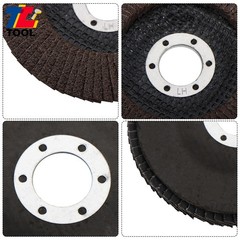 100 PCS 4-1/2″×7/8″ 40 Grit Premium Zirconia Flap Disc Sanding Grinding