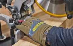 Command Grip Work Gloves; Touch Screen Gloves Conductive Palm and Fingers, Ex…